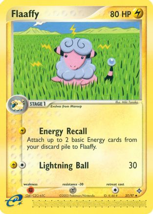 Flaaffy  Dragon - Uncommon