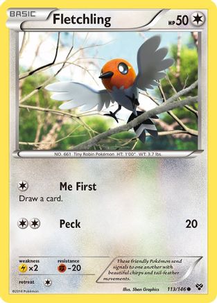 Fletchling  XY Base Set - Common