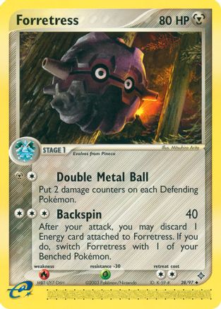 Forretress  Dragon - Uncommon