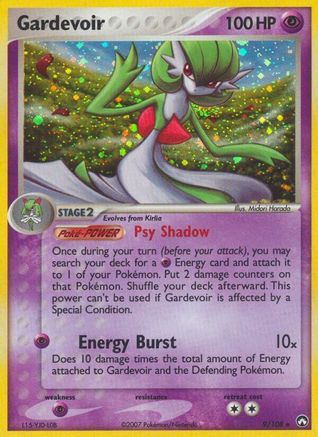Gardevoir/108  - Reverse Holofoil Power Keepers - Holo Rare