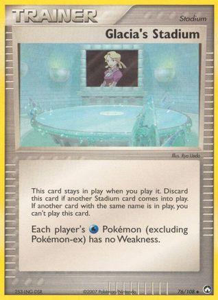 Glacia's Stadium  Power Keepers - Uncommon