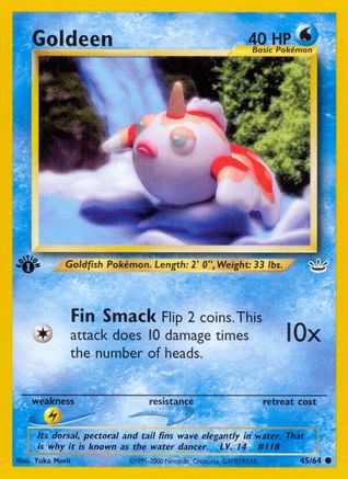 Goldeen 045  - Unlimited Neo Revelation - Common