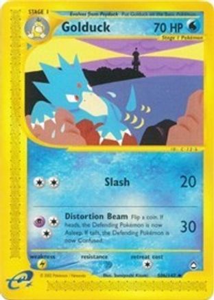Golduck (50b)  Aquapolis - Uncommon