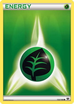 Grass Energy  XY Base Set - Common