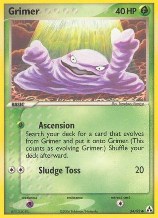 Grimer 054  Legend Maker - Common