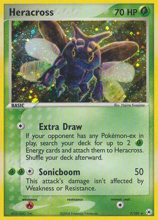 Heracross  - Reverse Holofoil Hidden Legends - Holo Rare