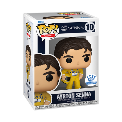 Funko Pop! Sports: Racing - Ayrton Senna (Lotus Racing Suit) #10 [Funko Shop Exclusive]