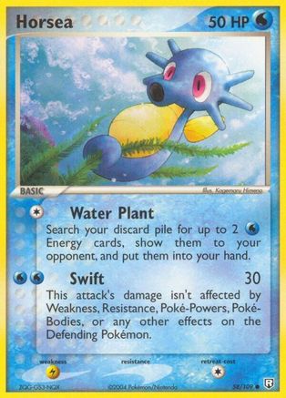 Horsea 058  Team Rocket Returns - Common