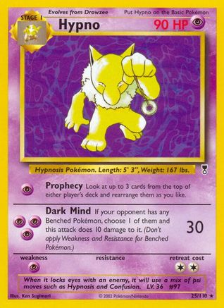 Hypno  Legendary Collection - Rare