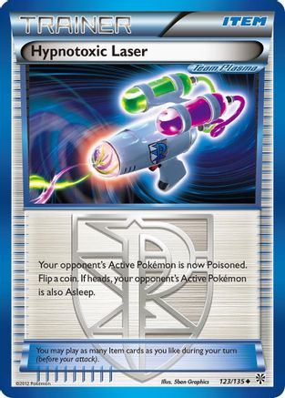 Hypnotoxic Laser (Team Plasma) 123  Plasma Storm - Uncommon