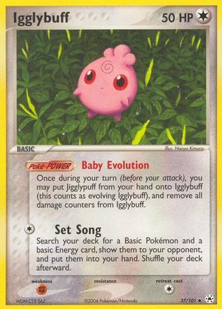 Igglybuff  - Reverse Holofoil Hidden Legends - Uncommon