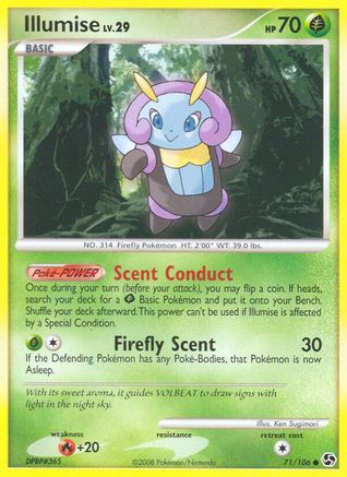 Illumise  - Reverse Holofoil Great Encounters - Common
