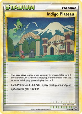 Indigo Plateau 086  - Reverse Holofoil Triumphant - Uncommon
