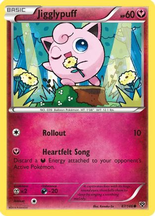 Jigglypuff (87) (87) 087  XY Base Set - Common