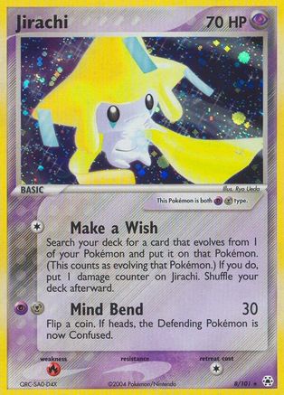Jirachi 008  - Holofoil Hidden Legends - Holo Rare