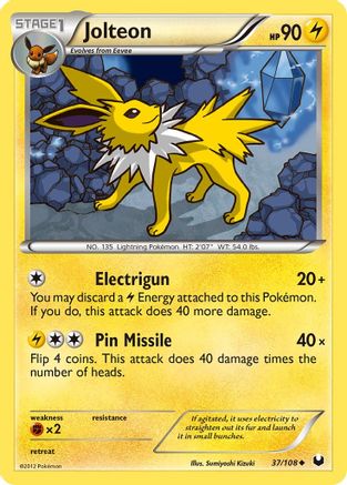 Jolteon  Dark Explorers - Uncommon