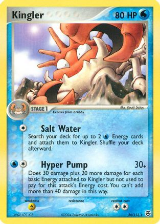 Kingler  FireRed & LeafGreen - Rare