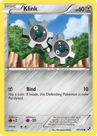 Klink  - Reverse Holofoil Black and White - Common