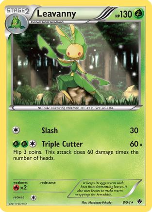 Leavanny (8)  Emerging Powers - Rare
