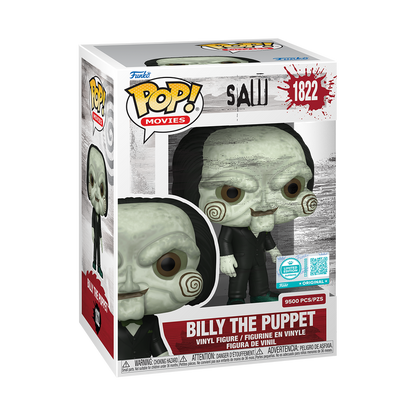 Funko Pop! Movies: Saw - Billy The Puppet #1822 [Funko Limited Edition - 9,500pcs]