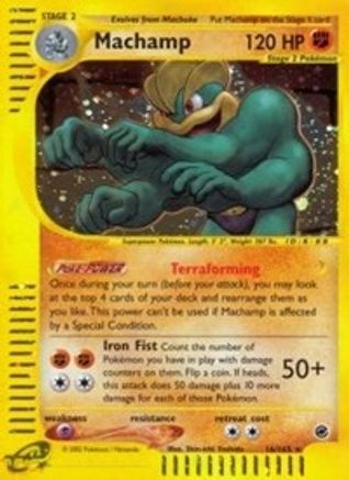 Machamp (16)  - Holofoil Expedition - Holo Rare