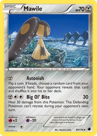 Mawile  - Reverse Holofoil Plasma Freeze - Uncommon