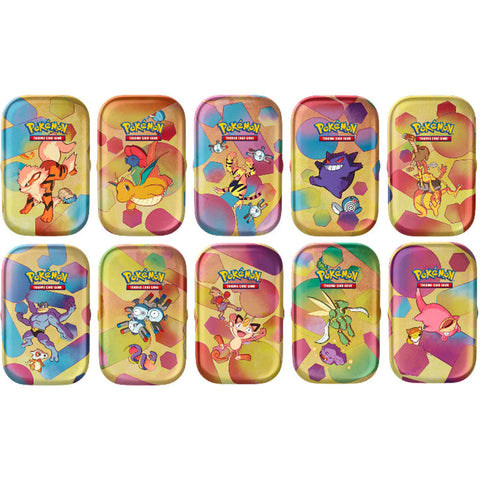 POKEMON SCARLET & VIOLET—MINI TINS SEALED CASE of 10 *PREORDER*