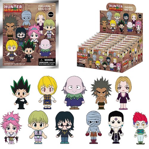 Hunter X Hunter 3D Foam Bag Clip - Blind Bag Mystery Blind Bag