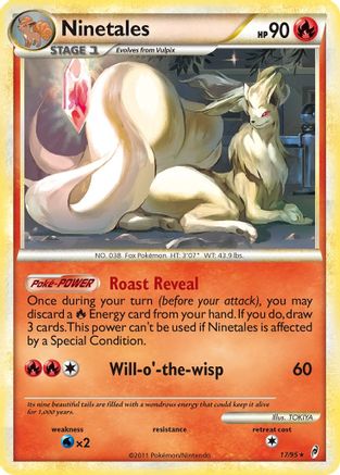 Ninetales  - Holofoil Call of Legends - Holo Rare
