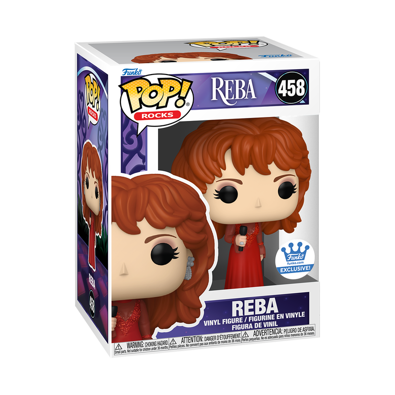 Funko Pop! Rocks - Reba #458 [Funko Shop Exclusive] *PREORDER*