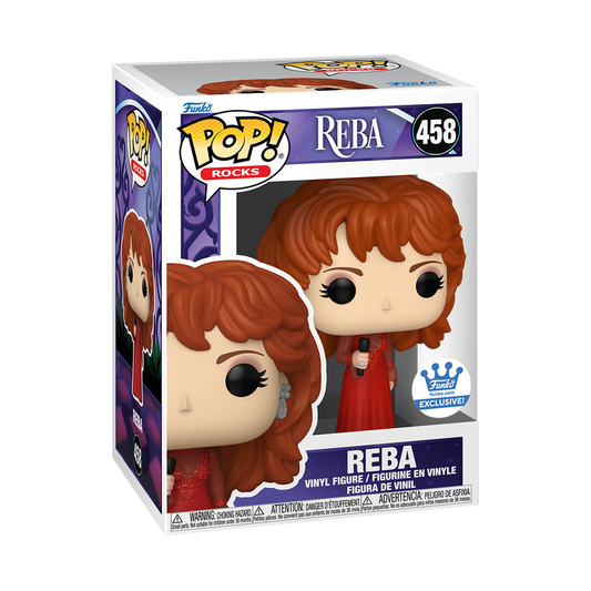 Funko Pop! Rocks - Reba #458 [Funko Shop Exclusive] *PREORDER*