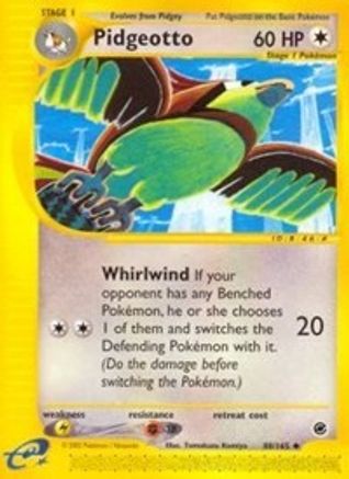 Pidgeotto  Expedition - Uncommon