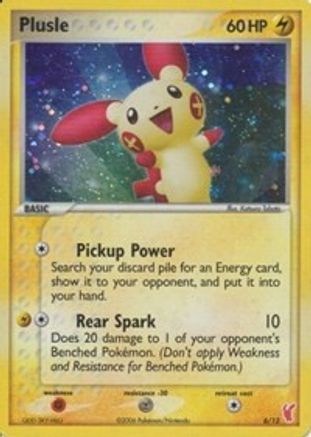 Plusle  - Holofoil EX Trainer Kit 2 Plusle & Minun - Common