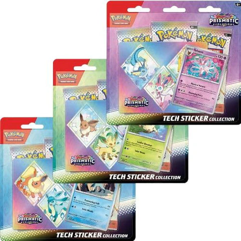 Pokemon TCG: Scarlet & Violet - Prismatic Evolutions Tech Sticker Collection