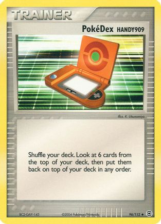 PokeDex (HANDY909)  FireRed & LeafGreen - Uncommon