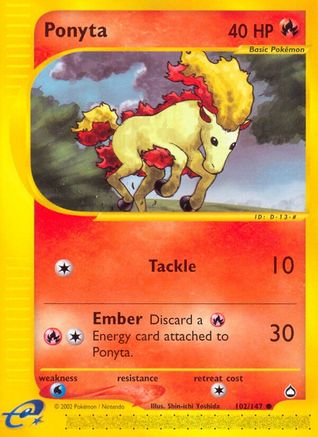 Ponyta  Aquapolis - Common