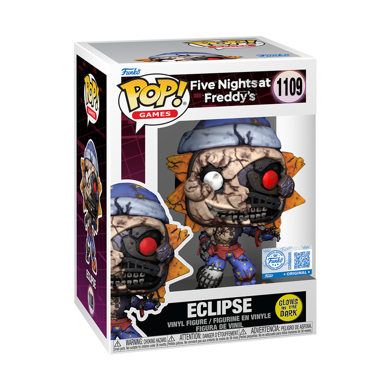 Funko Pop! Games: Five Nights At Freddy's - Eclipse (Glow) #1109 [Funko Special Edition]