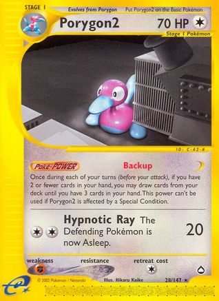 Porygon2  Aquapolis - Rare