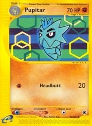 Pupitar  - Reverse Holofoil Expedition - Uncommon