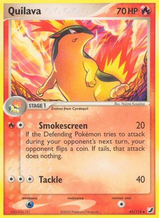 Quilava  Unseen Forces - Uncommon