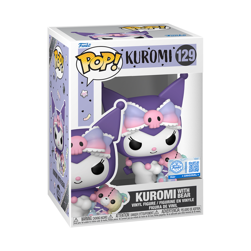 Funko Pop! Sanrio: Kuromi - Kuromi with Bear #129 [Funko Special Edition] *PREORDER*