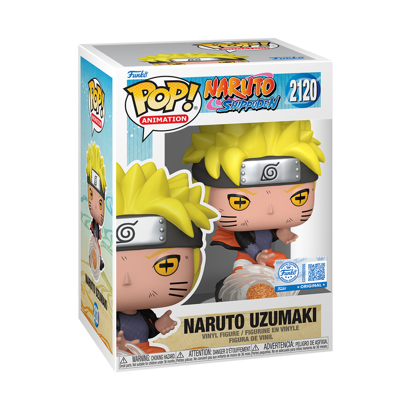 Funko Pop! Anime: Naruto Shippuden - Naruto Uzumaki (Lava Release Rasenshuriken) #2120 [Funko Special Edition] *PREORDER*