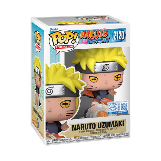 Funko Pop! Anime: Naruto Shippuden - Naruto Uzumaki (Lava Release Rasenshuriken) #2120 [Funko Special Edition] *PREORDER*