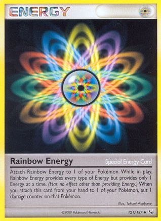 Rainbow Energy  - Reverse Holofoil Platinum - Uncommon