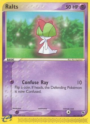 Ralts - 66/109/109  Ruby and Sapphire - Common