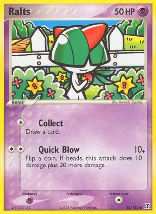 Ralts 081  Delta Species - Common