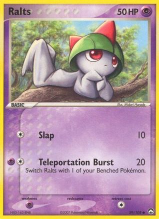 Ralts 059  Power Keepers - Common