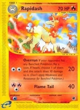 Rapidash (62)  Expedition - Rare