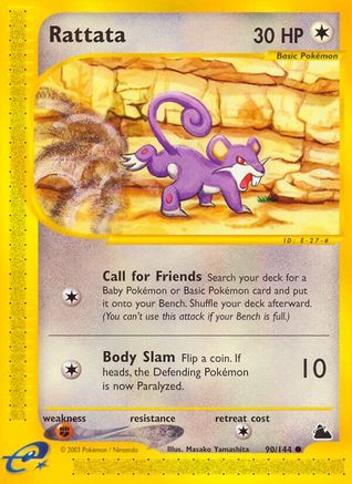 Rattata  Skyridge - Common