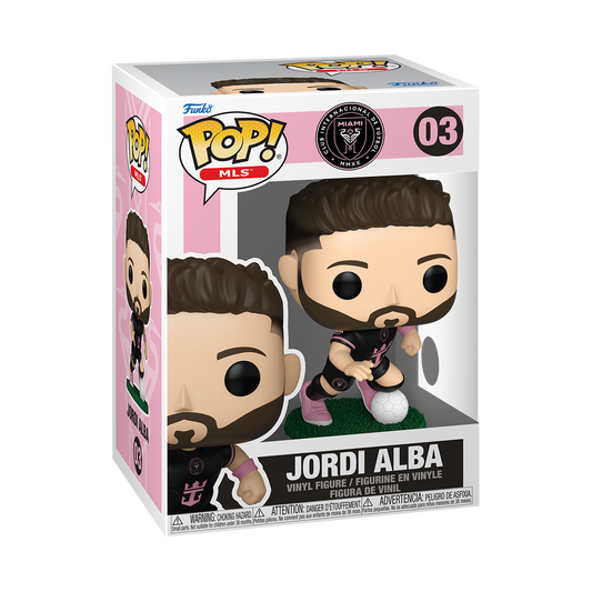Funko Pop! Sports: MLS Soccer - Jordi Alba (Inter Miami) #03